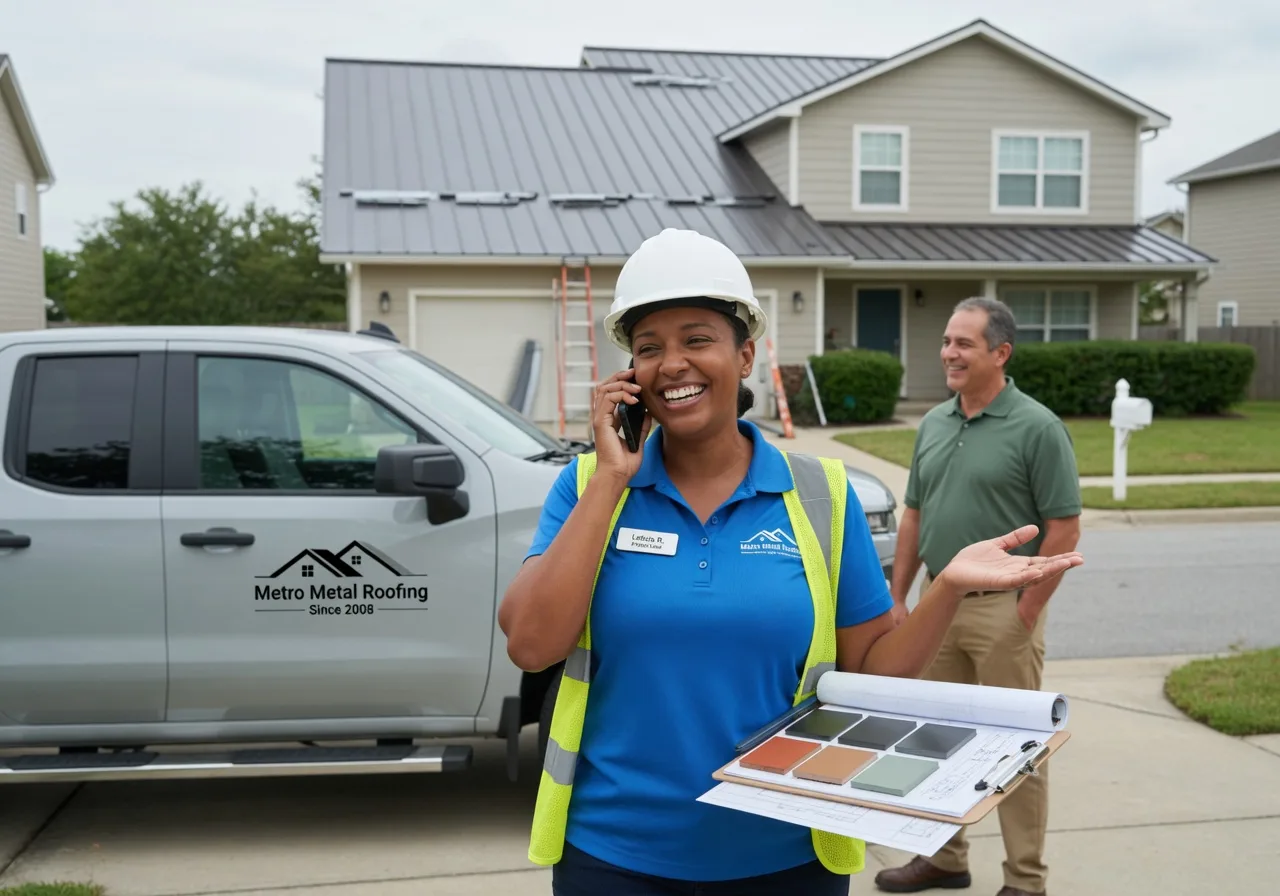 Storm Damage Metal Roof Repair in Triadelphia, WV